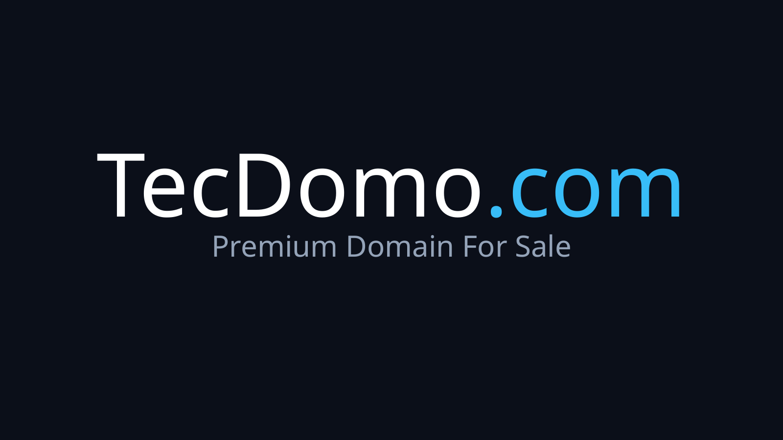 TecDomo.com logo