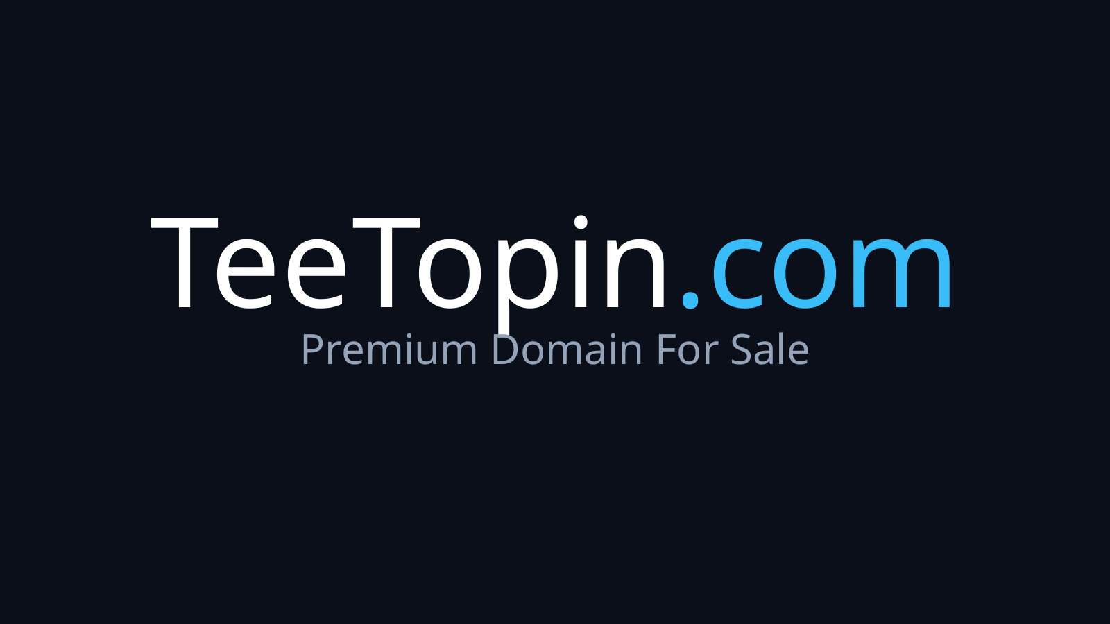 TeeToPin.com logo