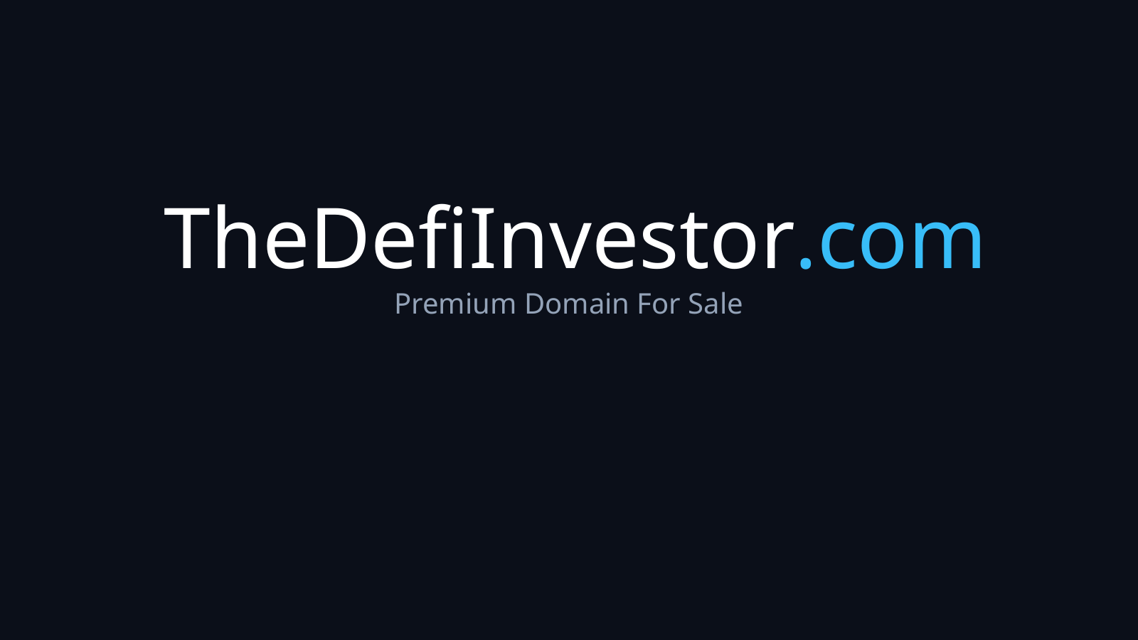 TheDefiInvestor.com logo