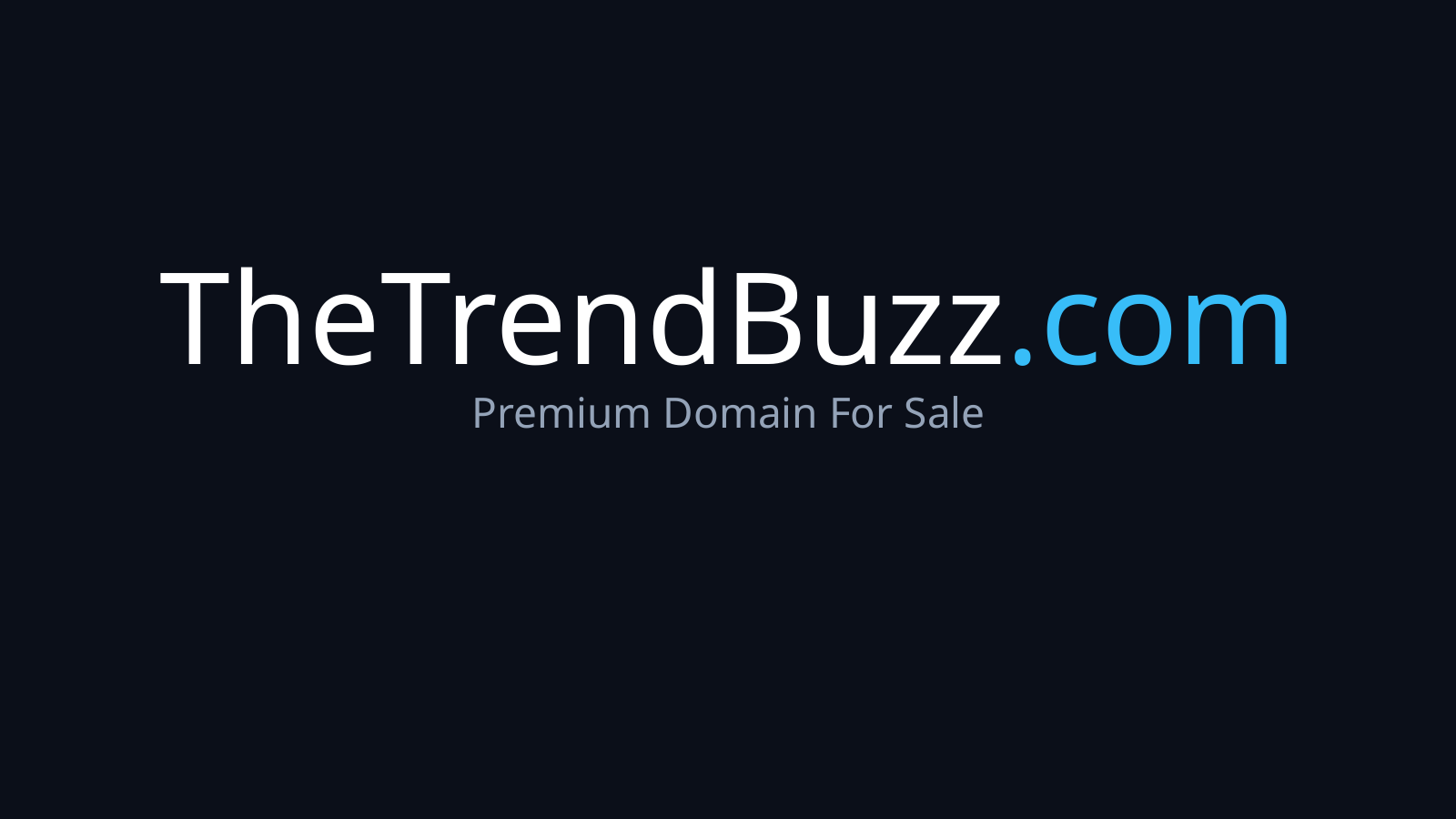 TheTrendBuzz.com logo