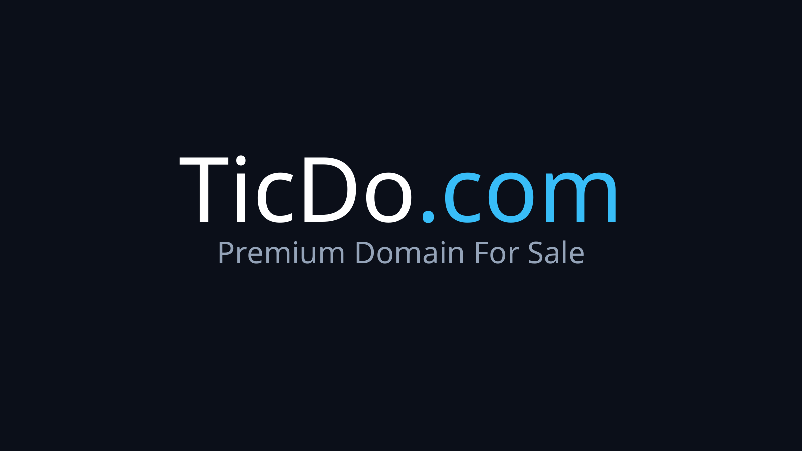 TicDo.com logo