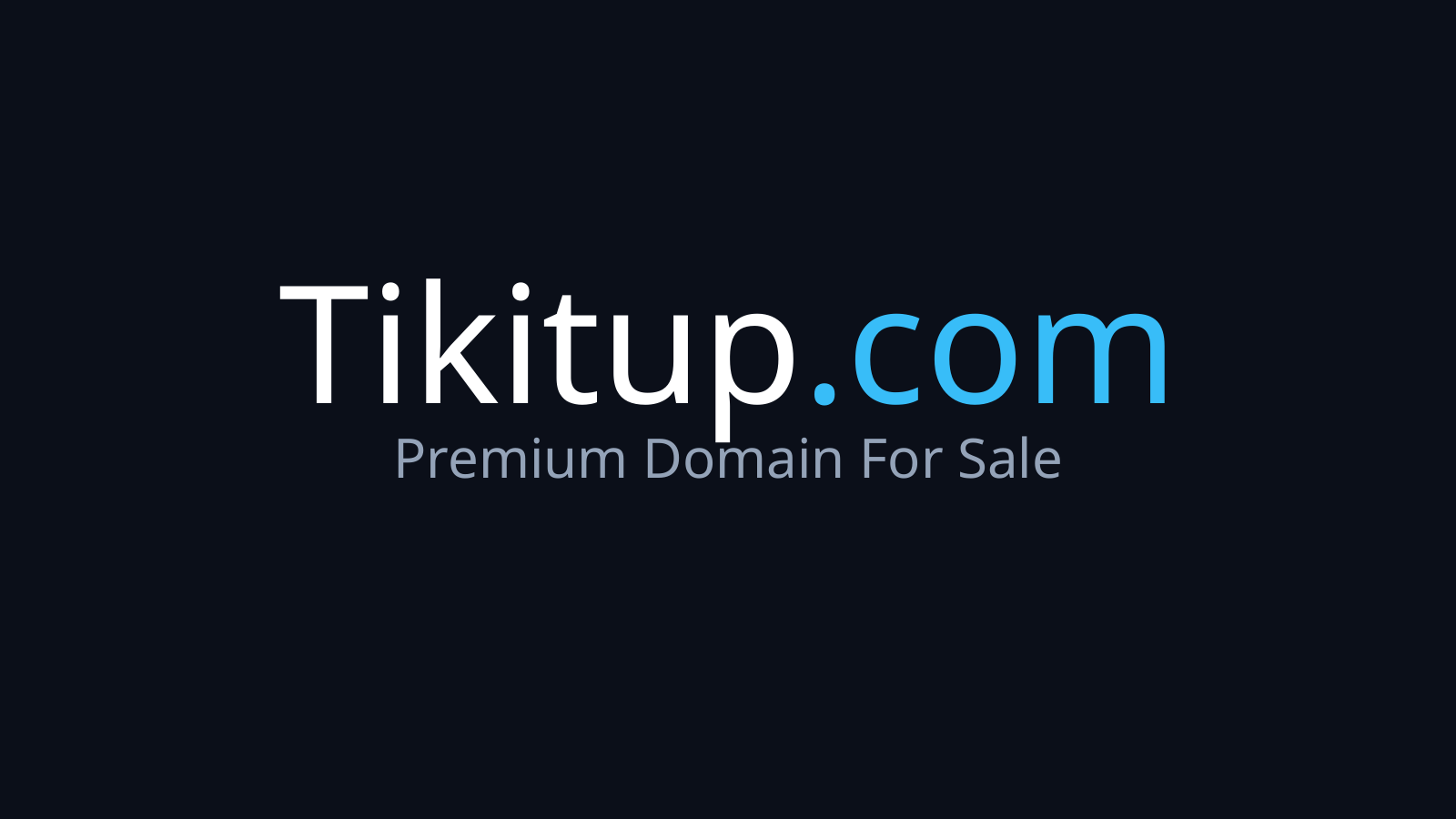 Tikitup.com logo