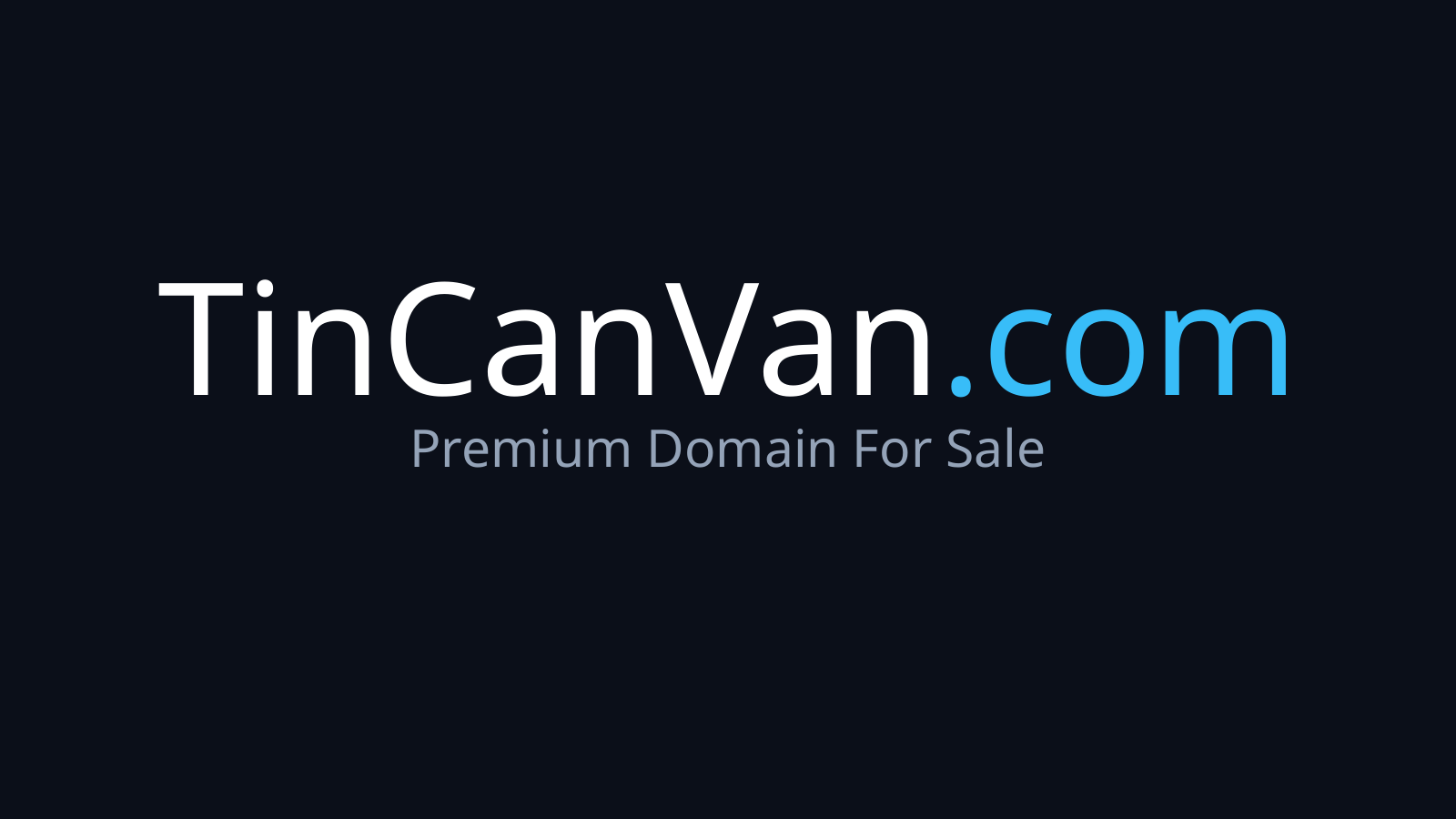 TinCanVan.com logo