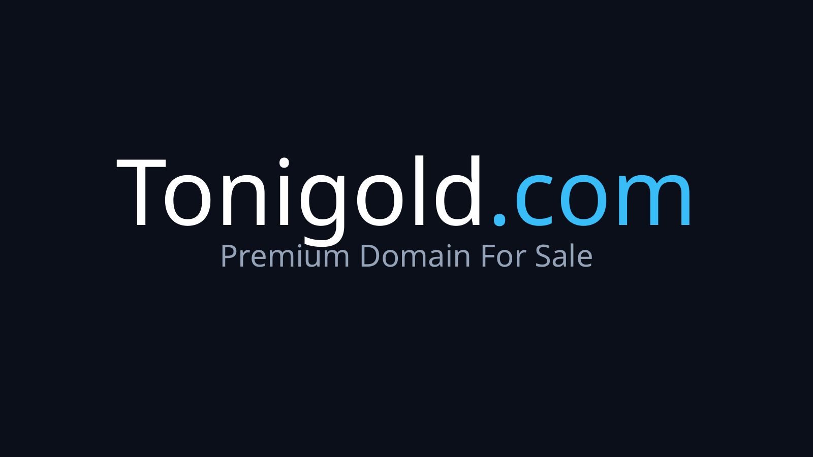 Tonigold.com logo