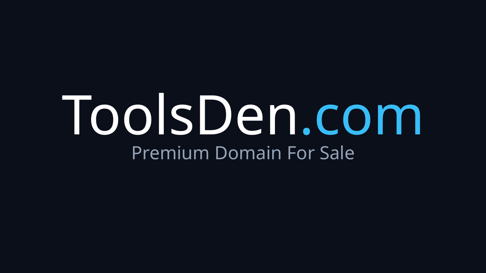 ToolsDen.com logo