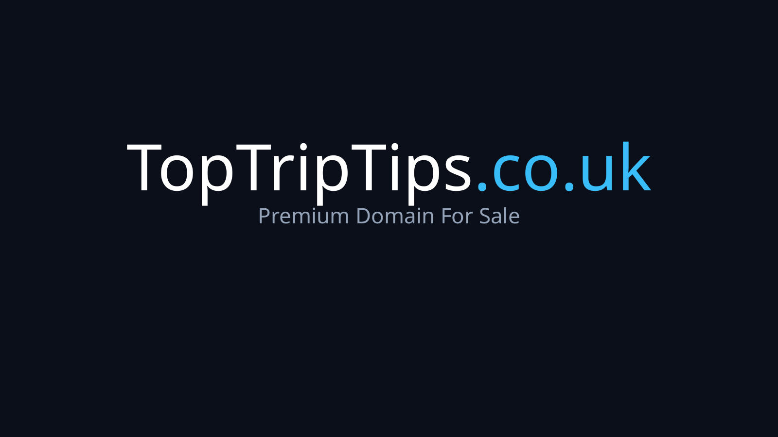 TopTripTips.co.uk logo
