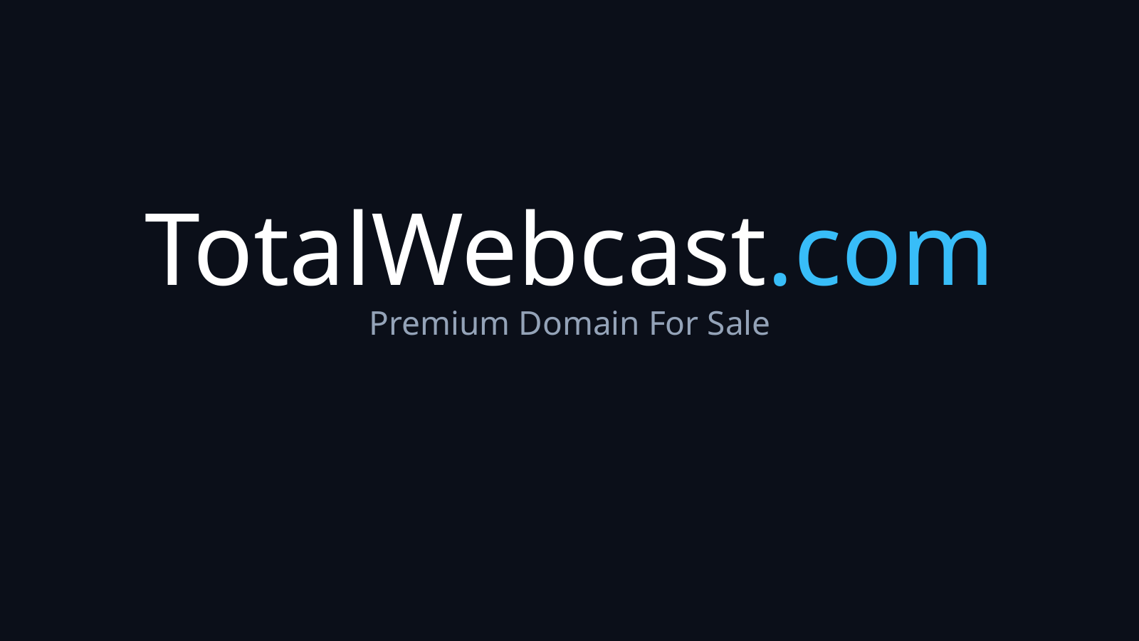 TotalWebcast.com logo