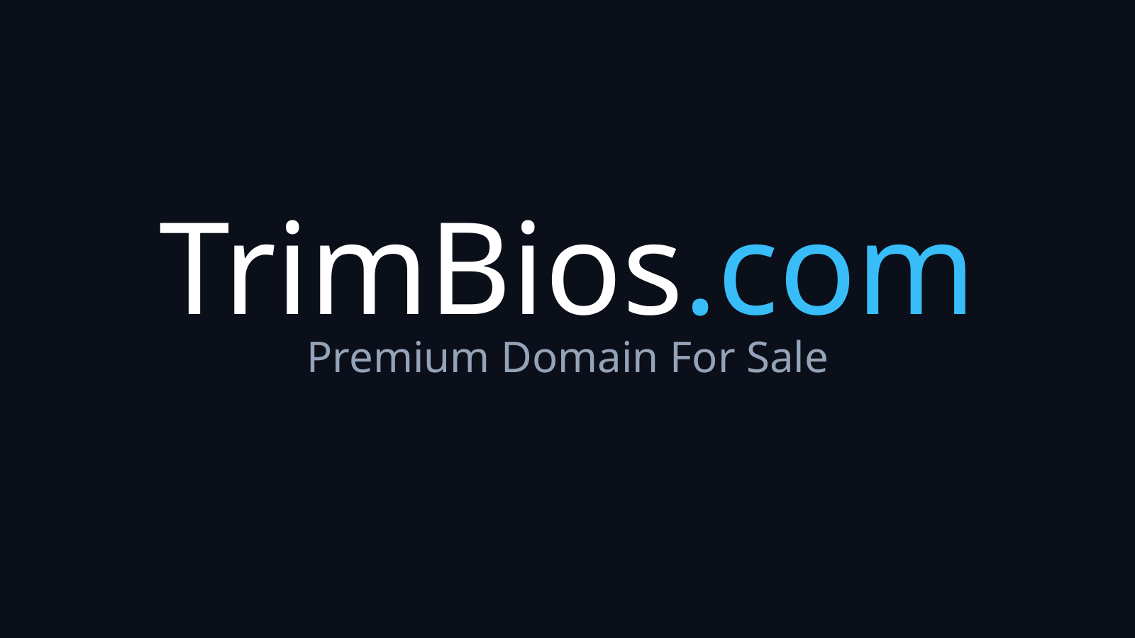 TrimBios.com logo
