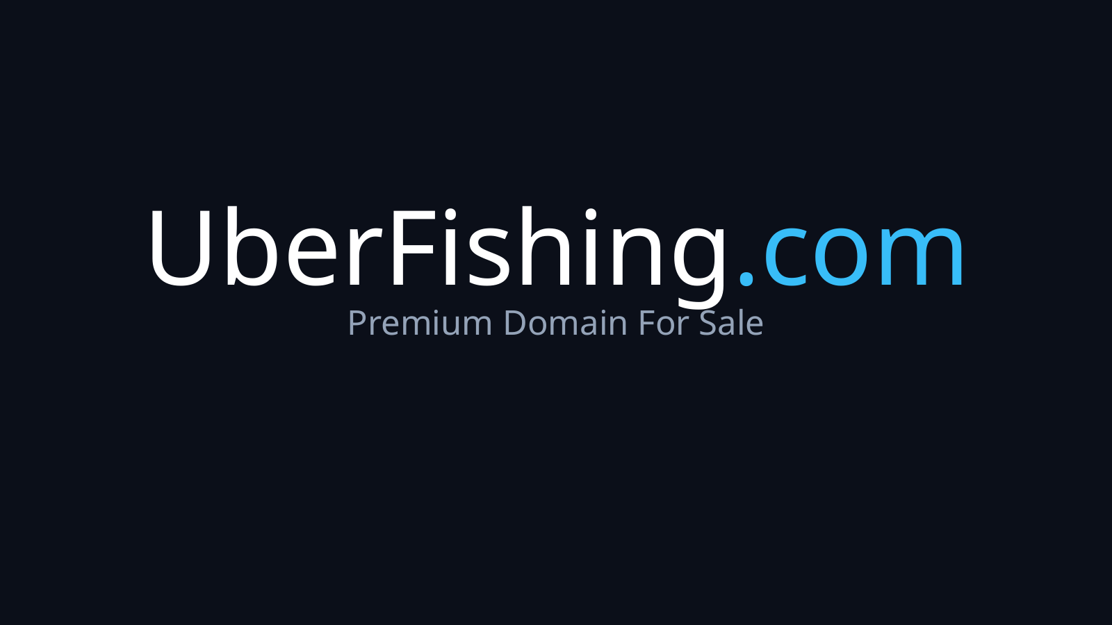 UberFishing.com logo
