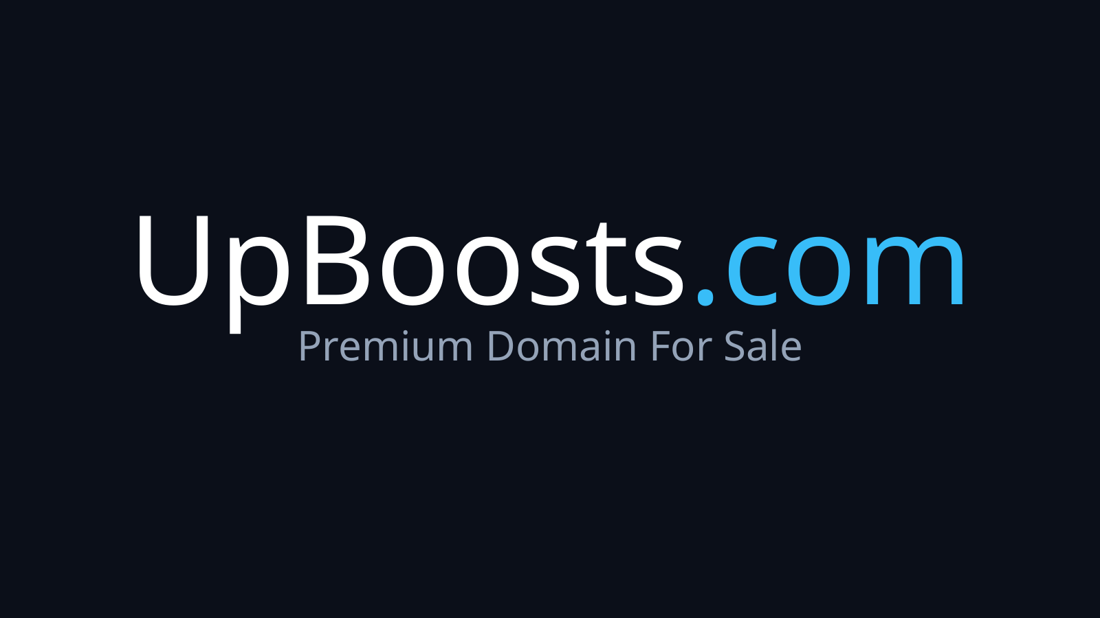 UpBoosts.com logo