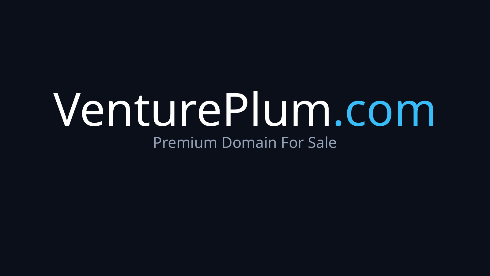 VenturePlum.com logo