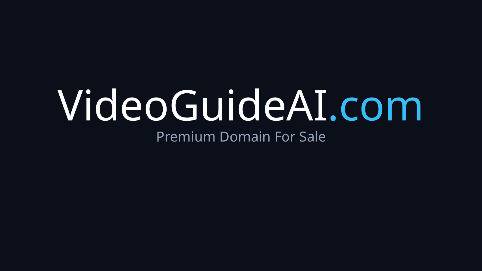 VideoGuideAI.com logo