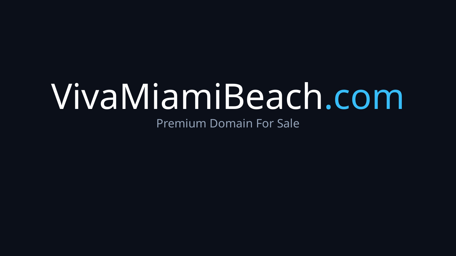 VivaMiamiBeach.com logo