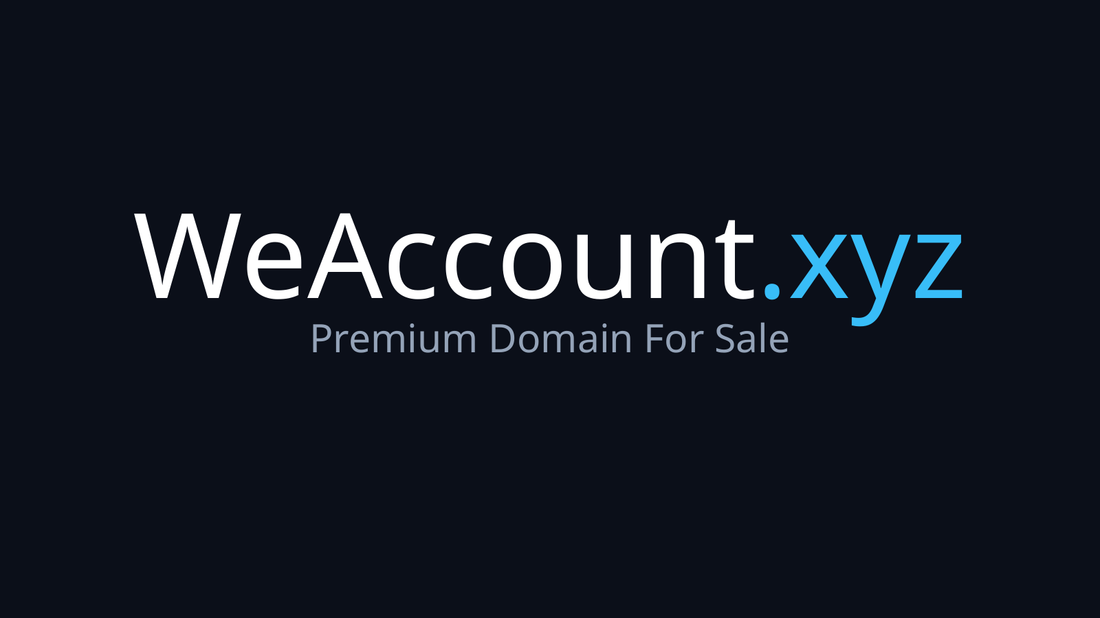 WeAccount.xyz logo