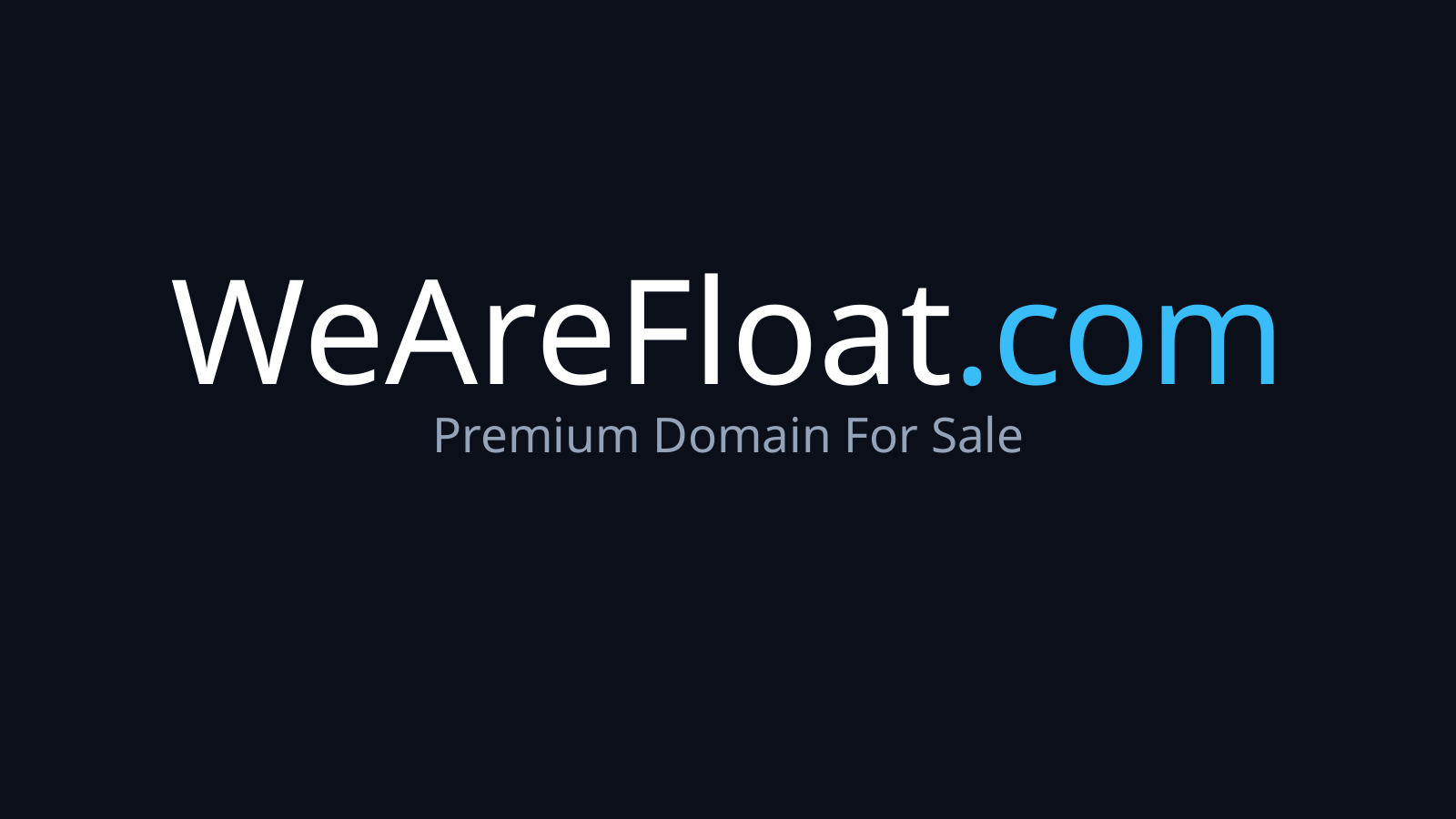 WeAreFloat.com logo