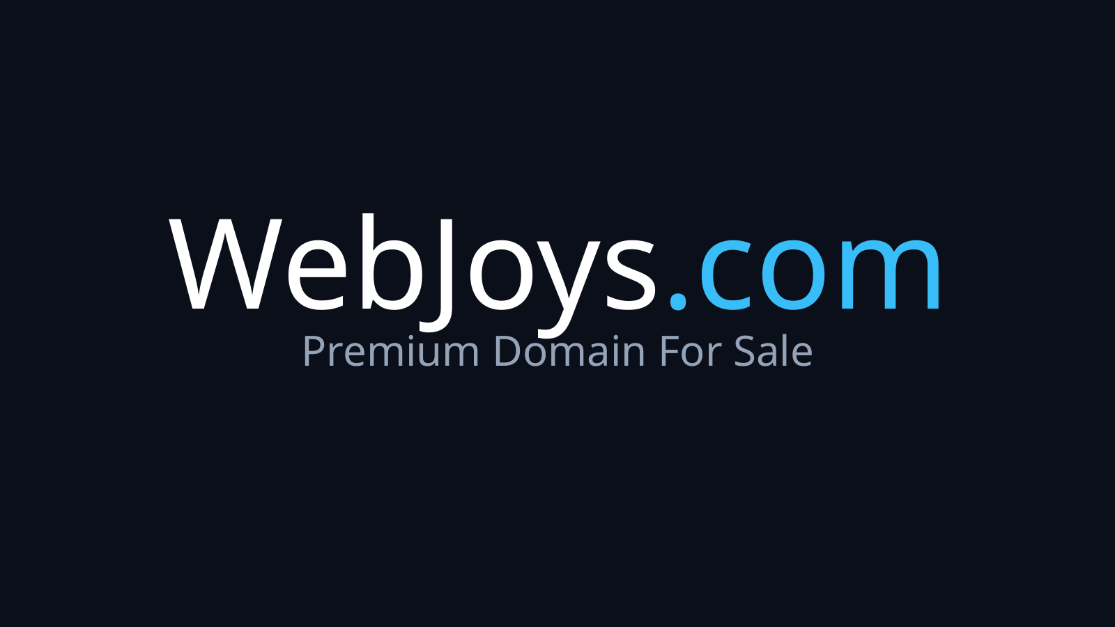 WebJoys.com logo