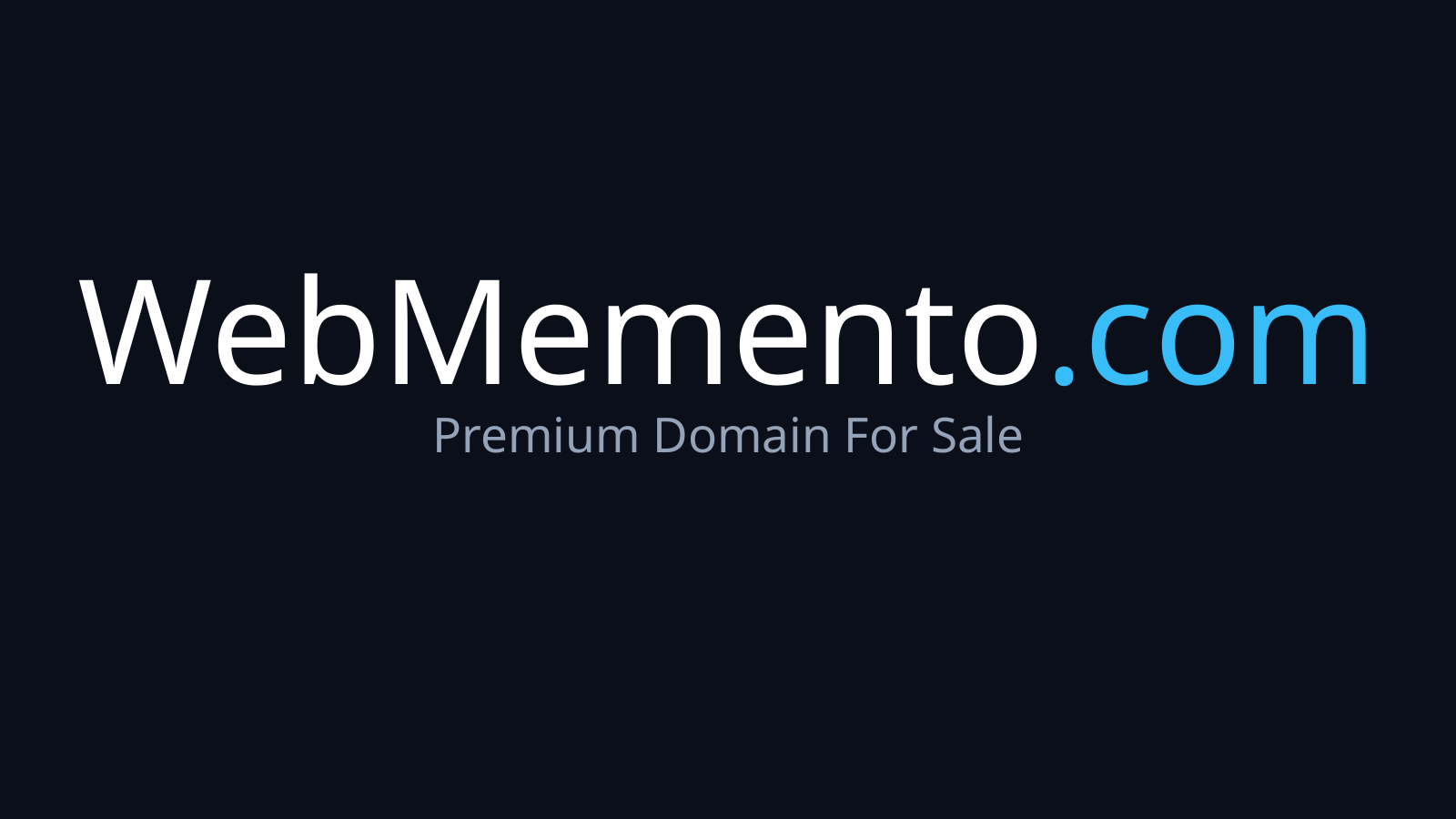 WebMemento.com logo