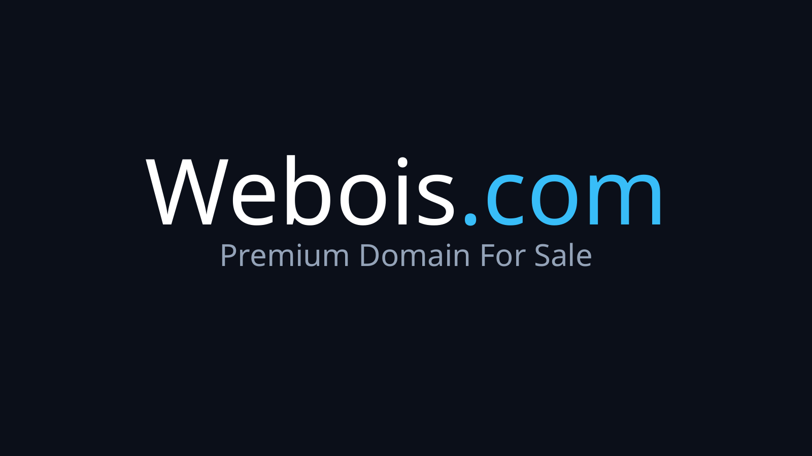 Webois.com logo