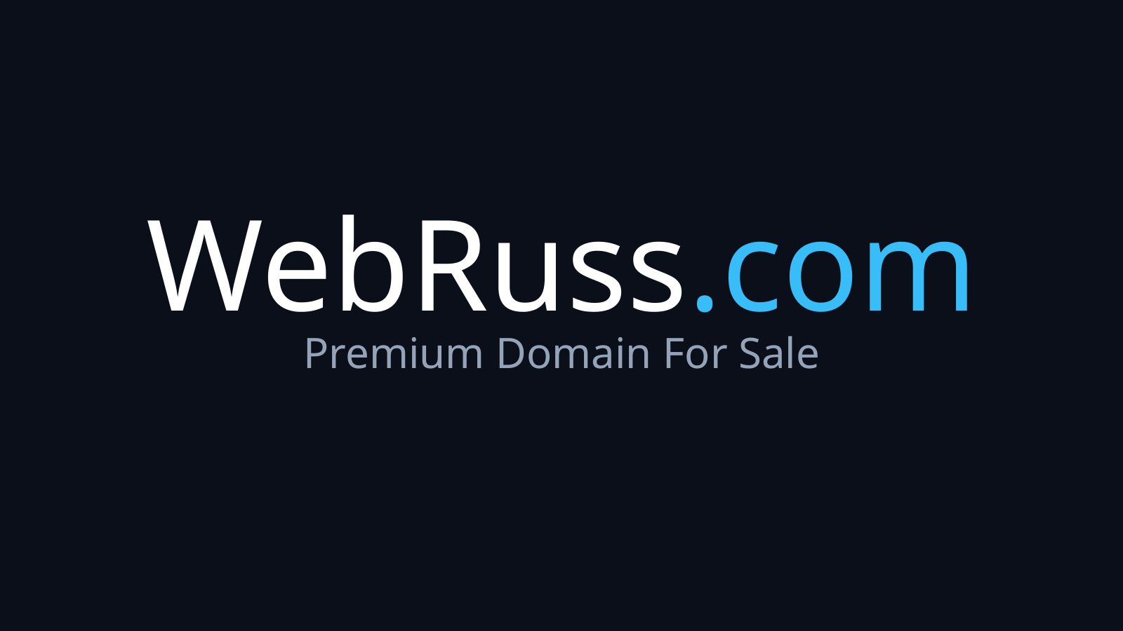 WebRuss.com logo