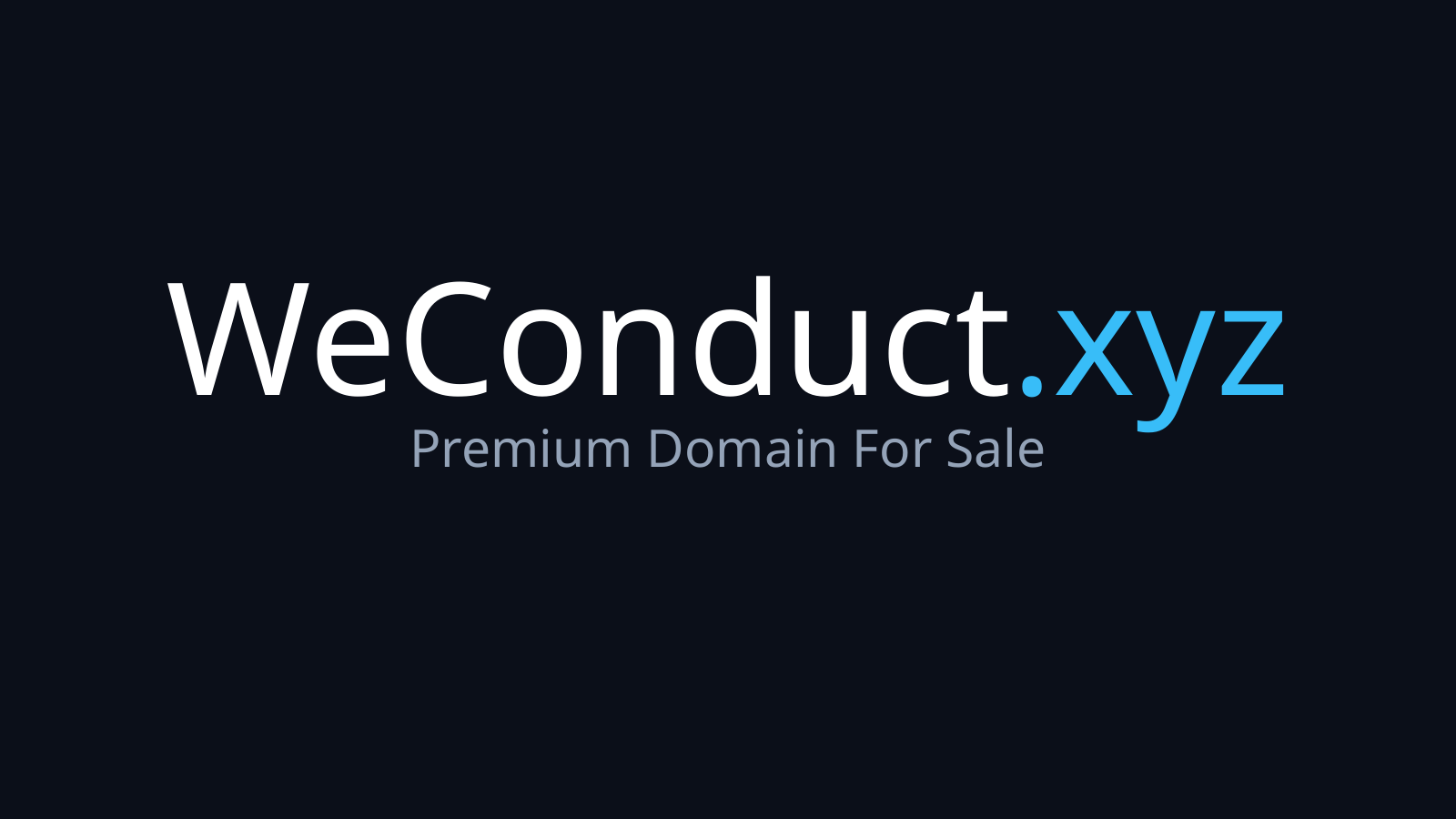 WeConduct.xyz logo