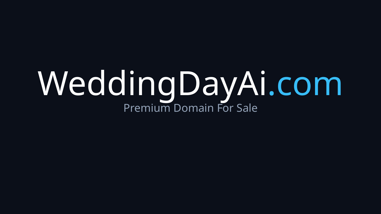 WeddingDayAi.com logo