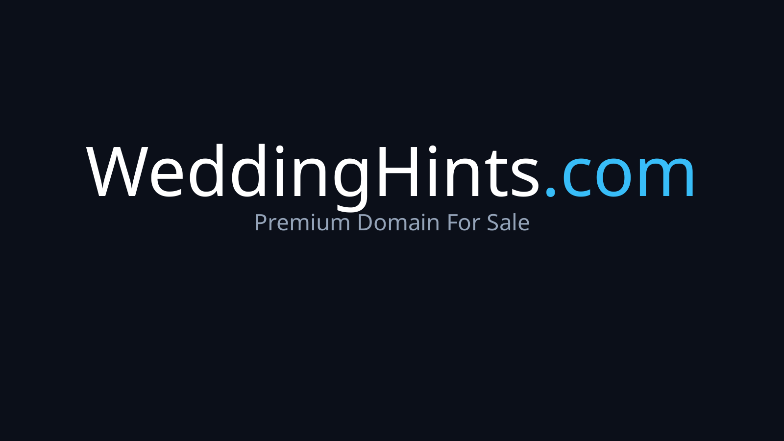 WeddingHints.com logo