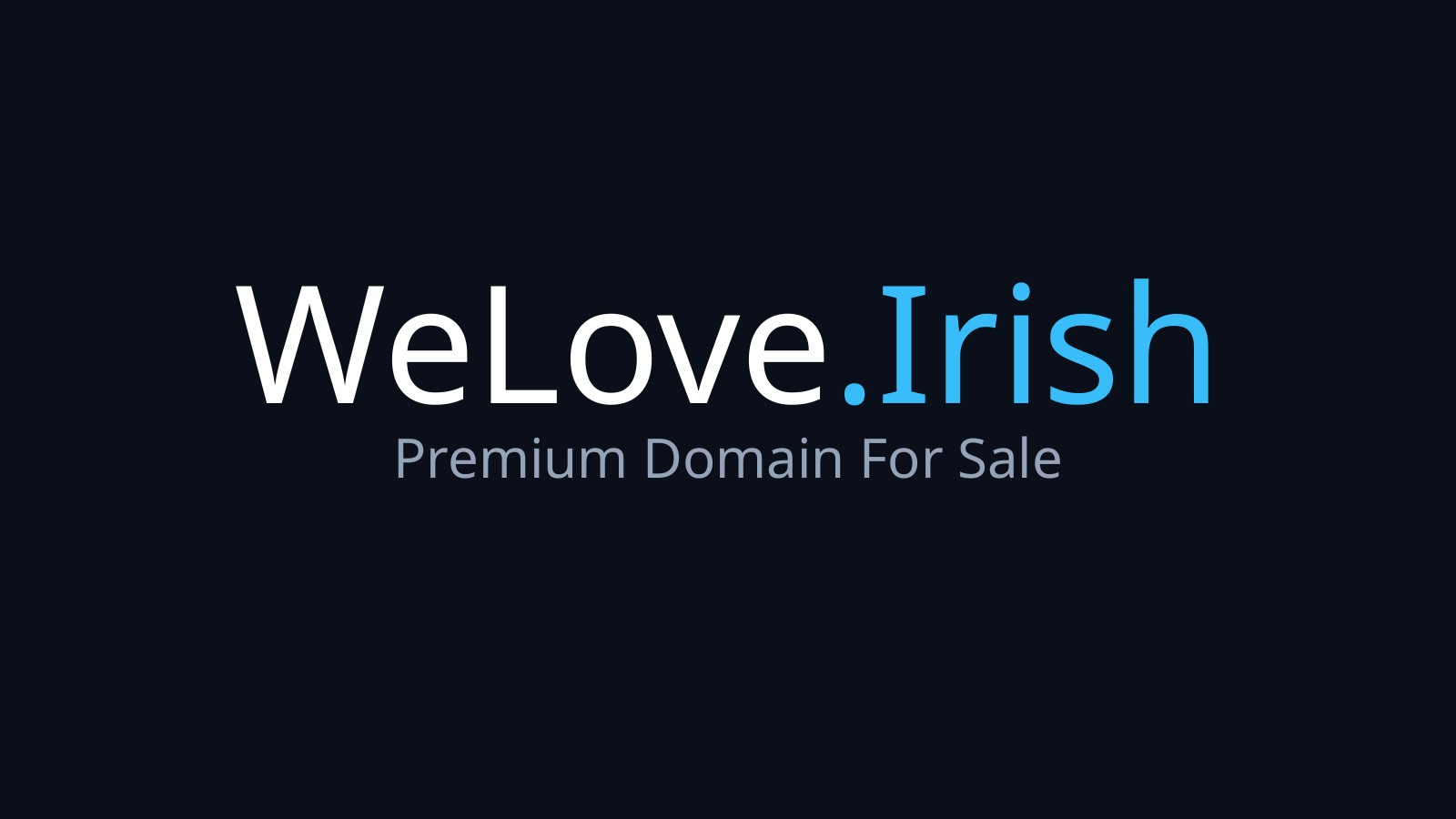 WeLove.Irish logo