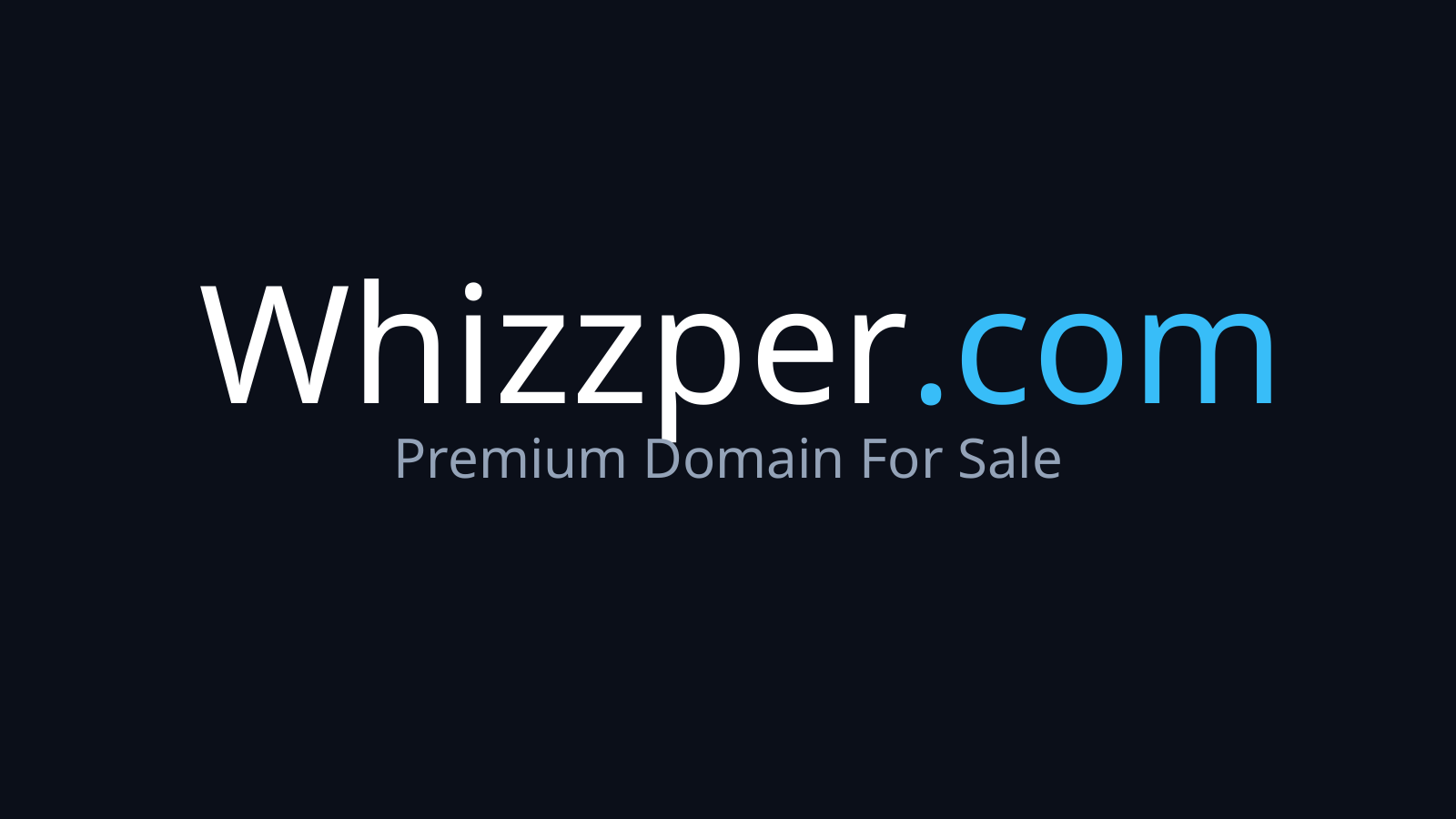 Whizzper.com logo