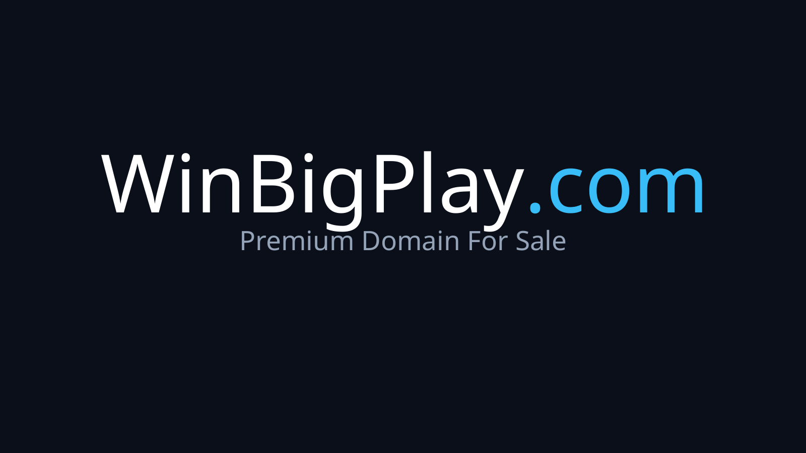 WinBigPlay.com logo