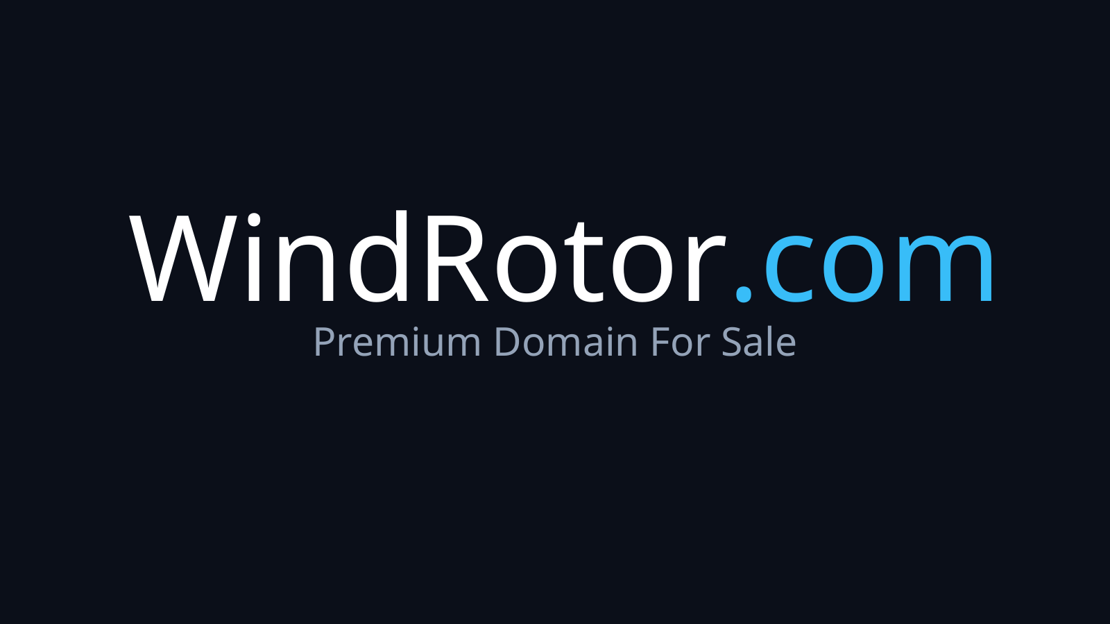 WindRotor.com logo