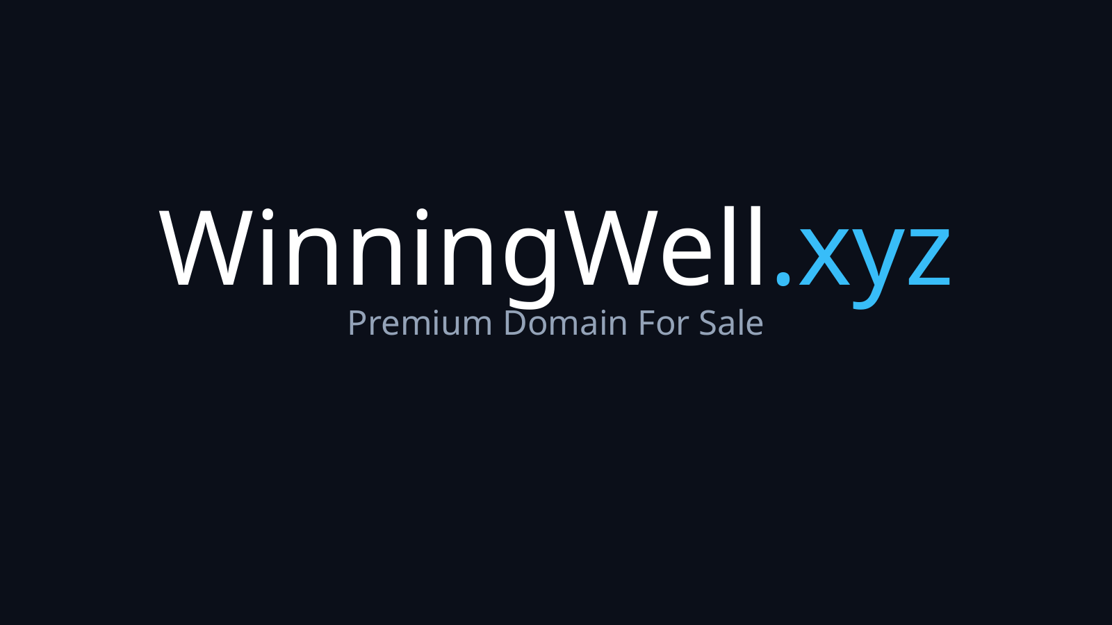 WinningWell.xyz logo