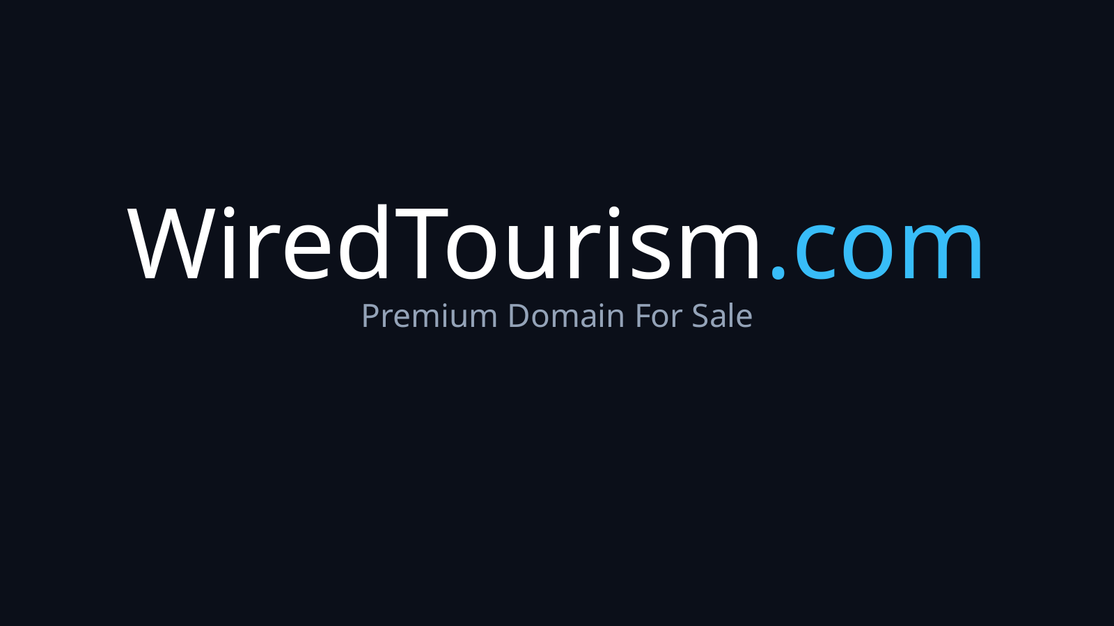 WiredTourism.com logo