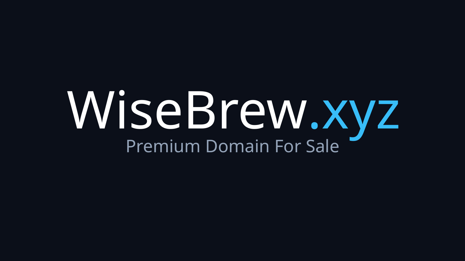 WiseBrew.xyz logo