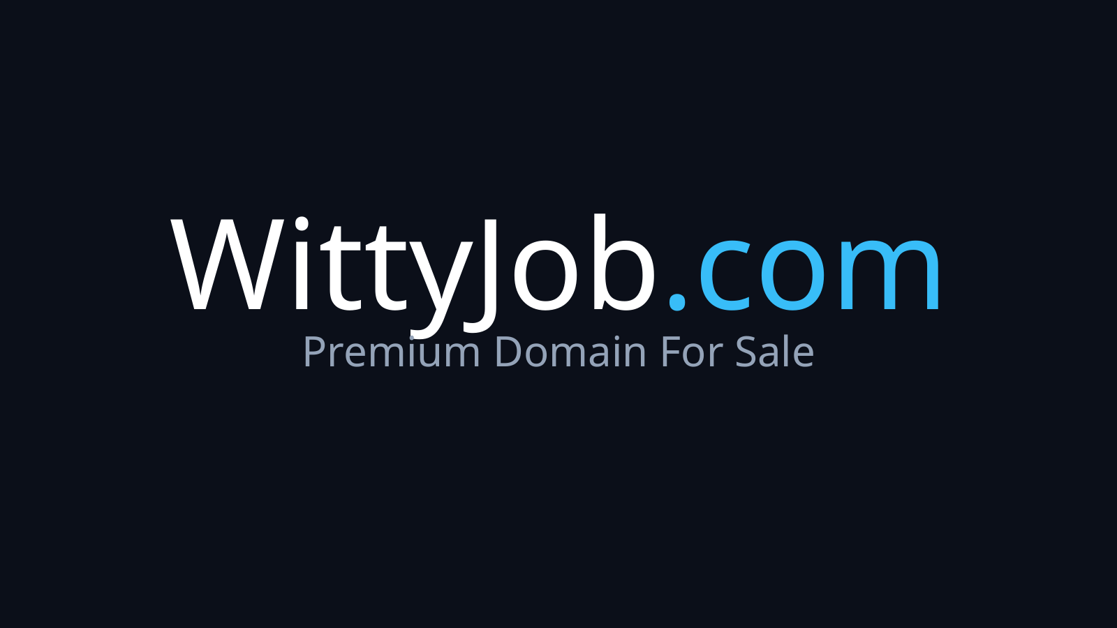 WittyJob.com logo
