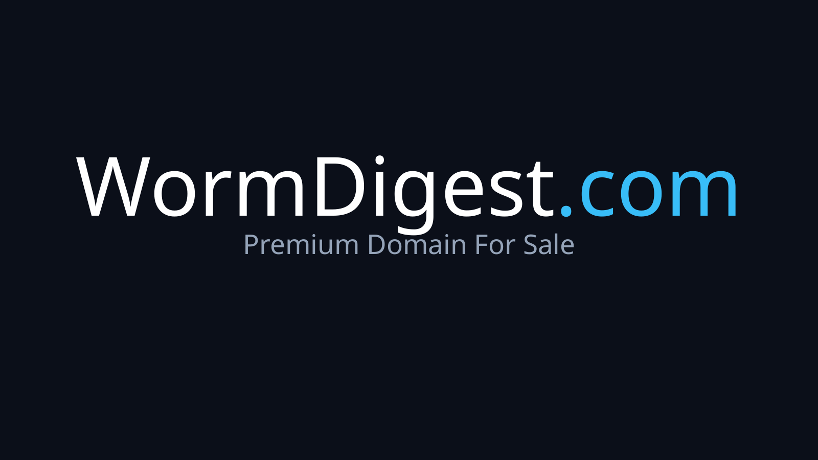 WormDigest.com logo